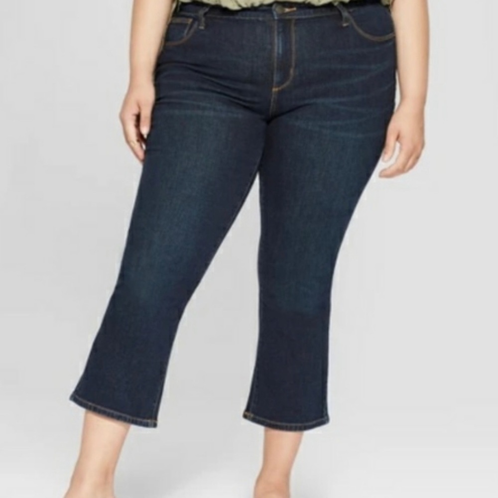 ❤️ High Rise Kick Boot Crops